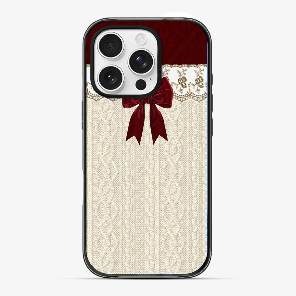 Christmas Bow Phone Case - Image 3