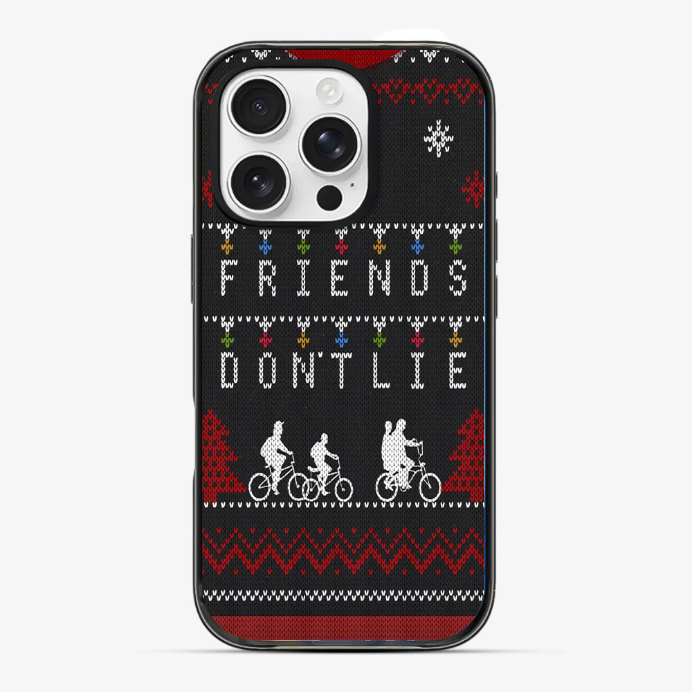 Christmas Friends Don't Lie Phone Case - Image 3