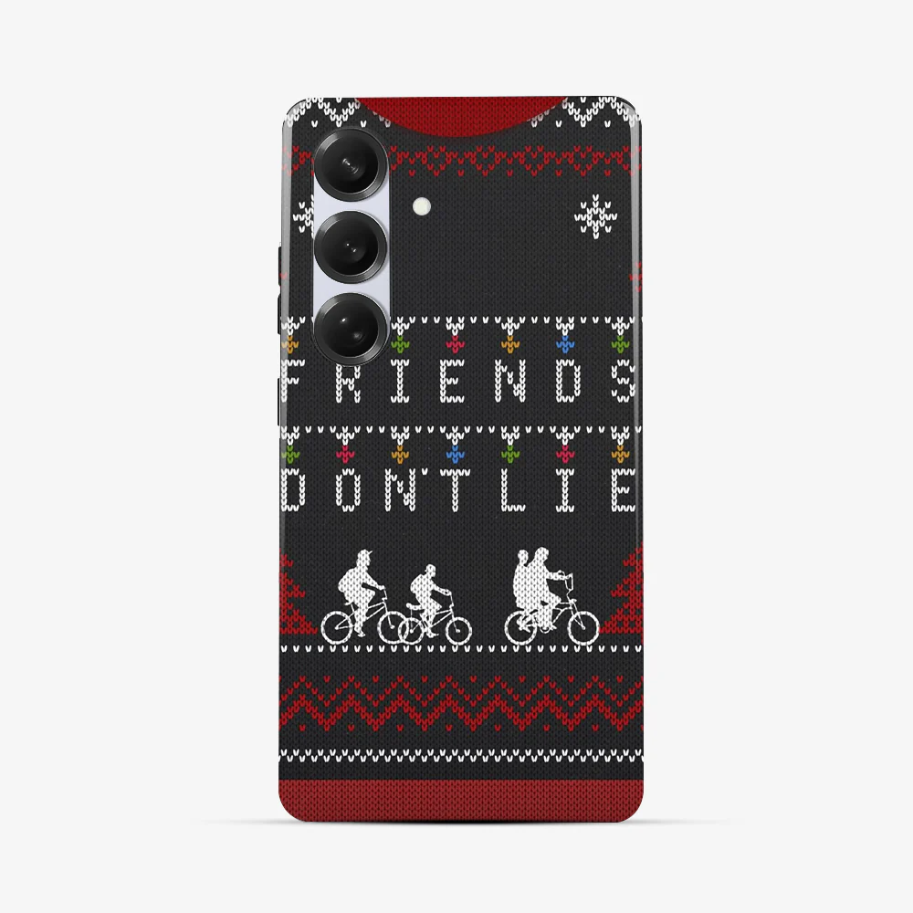 Christmas Friends Don't Lie Samsung Phone Case - Image 4