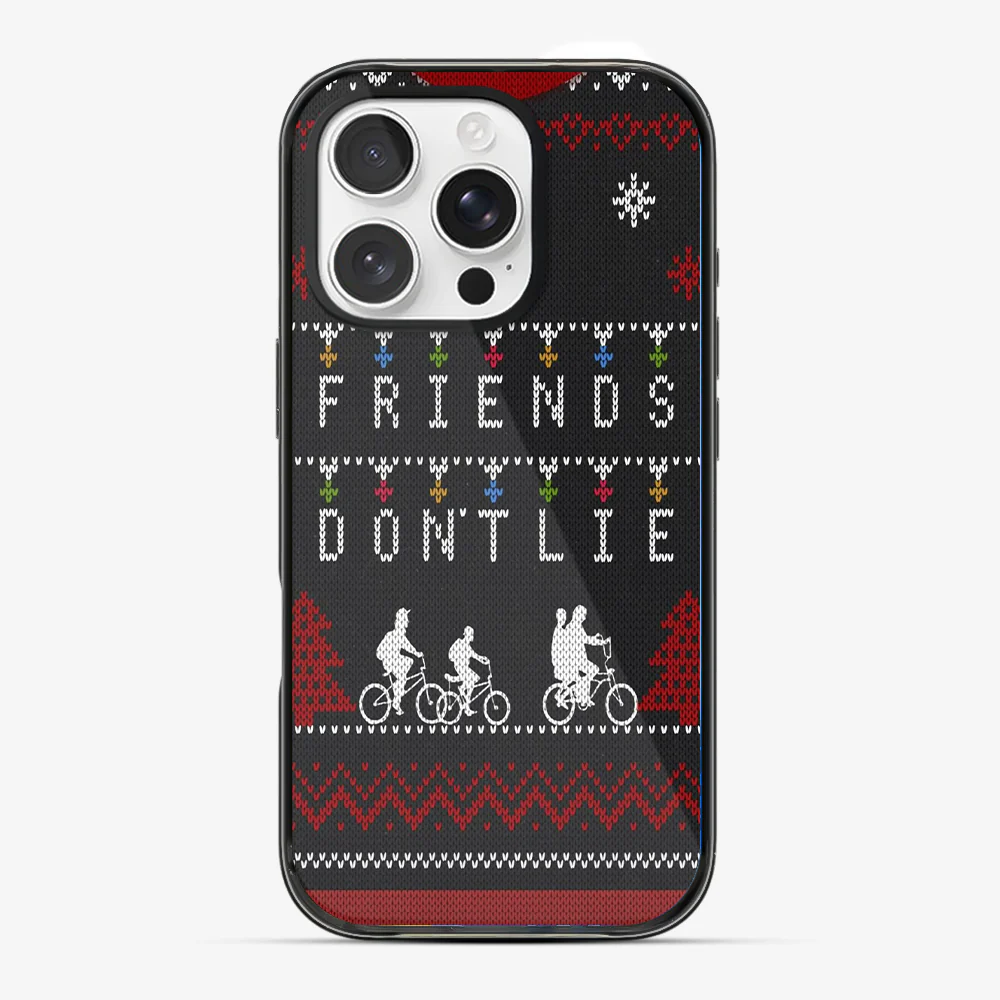 Christmas Friends Don't Lie Phone Case - Image 4