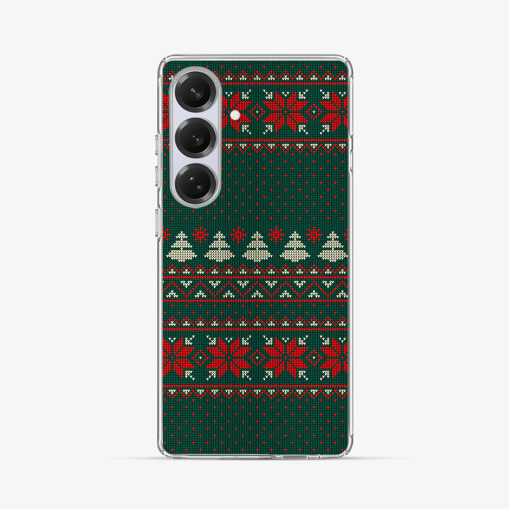 Christmas Sweater Samsung Phone Case - Image 2