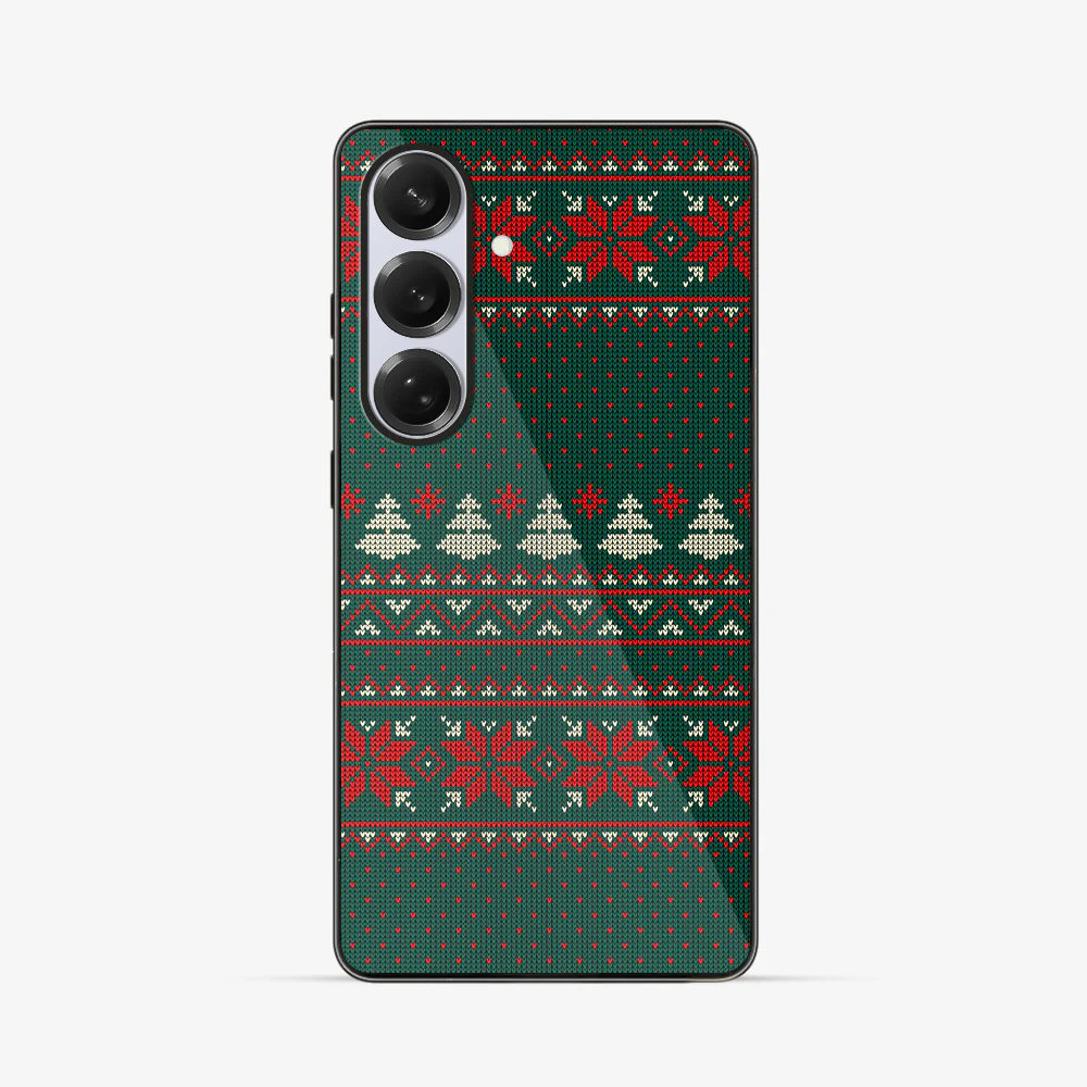 Christmas Sweater Samsung Phone Case - Image 3