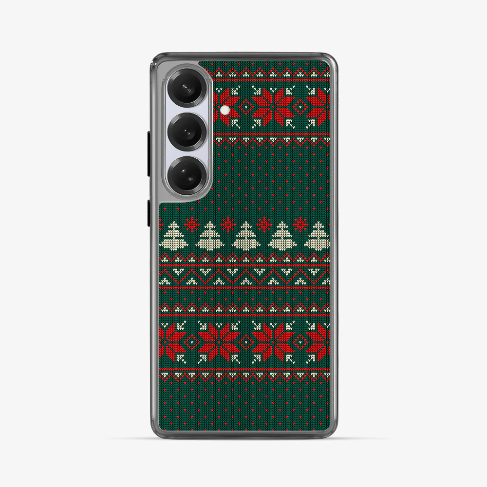 Christmas Sweater Samsung Phone Case - Image 5