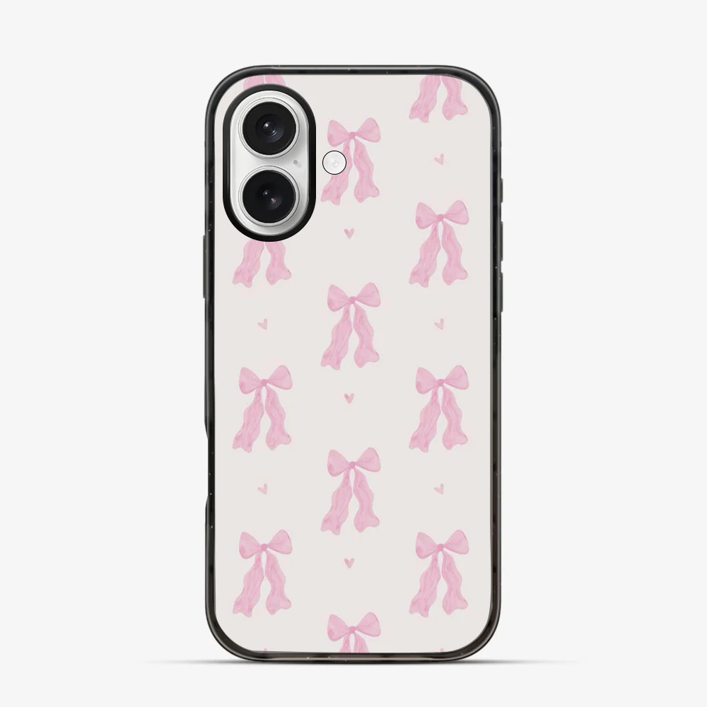 Coquette Pink Bow iPhone 17 Case - Image 3