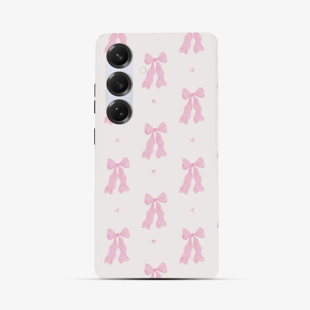 Coquette Pink Bow Samsung Phone Case - Image 4