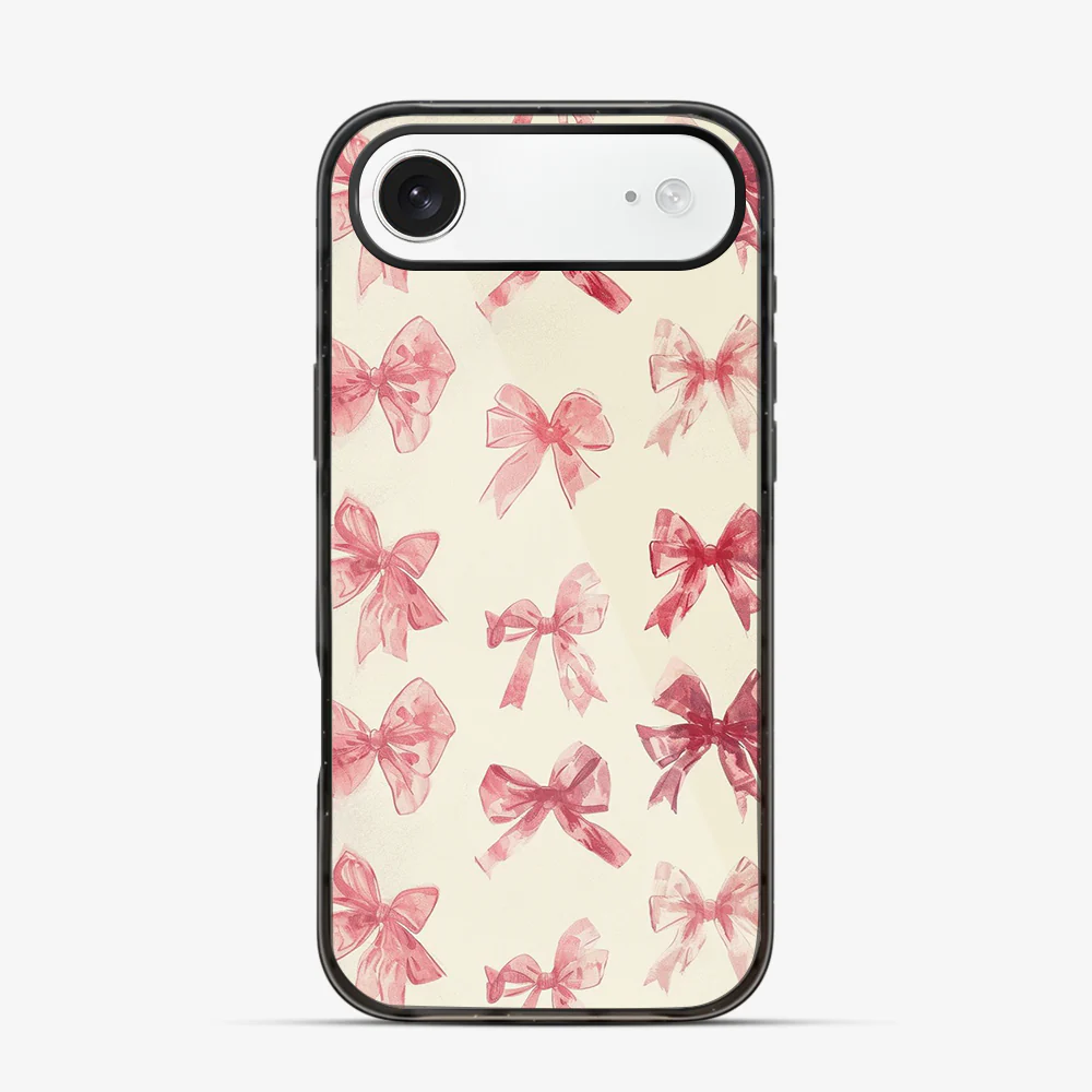 Coquette Sketchy Bow iPhone Air Case - Image 5