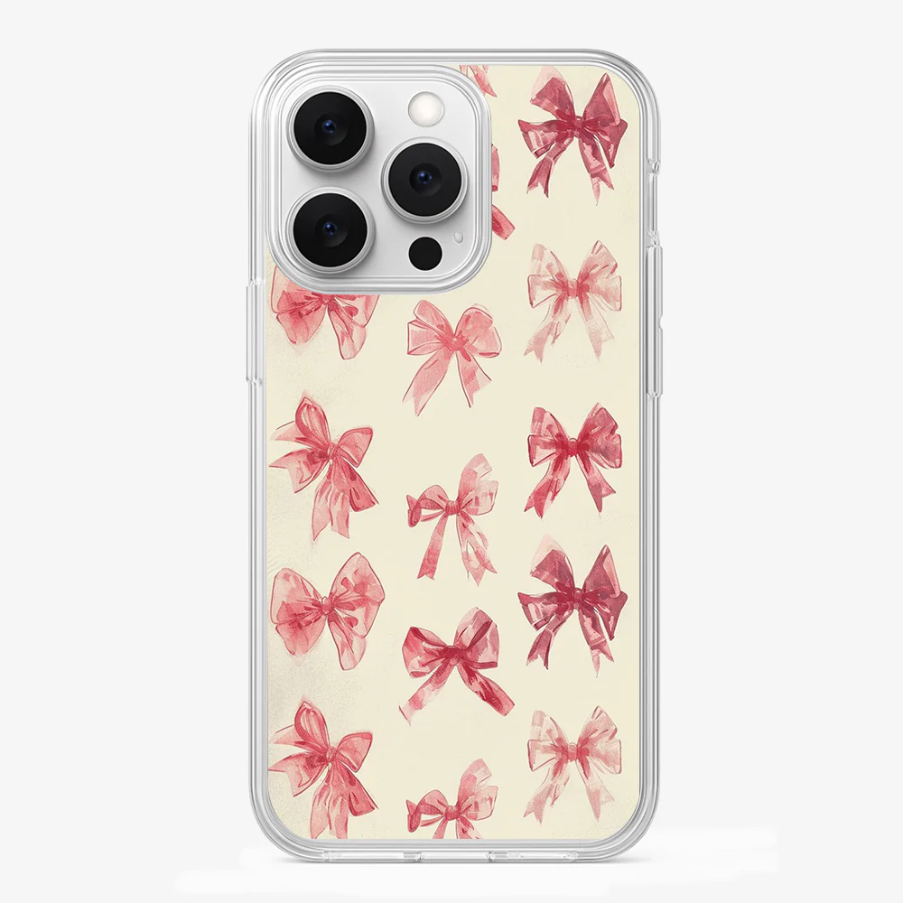 Coquette Sketchy Bow Phone Case - Image 2