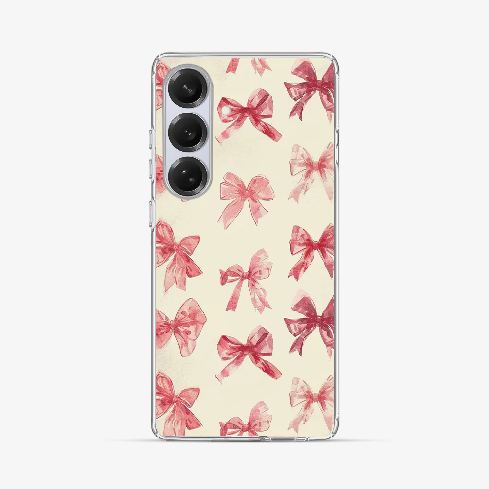 Coquette Sketchy Bow Samsung Phone Case - Image 2