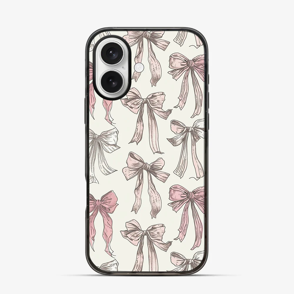 Coquette Tall Bow iPhone 16 Case - Image 3