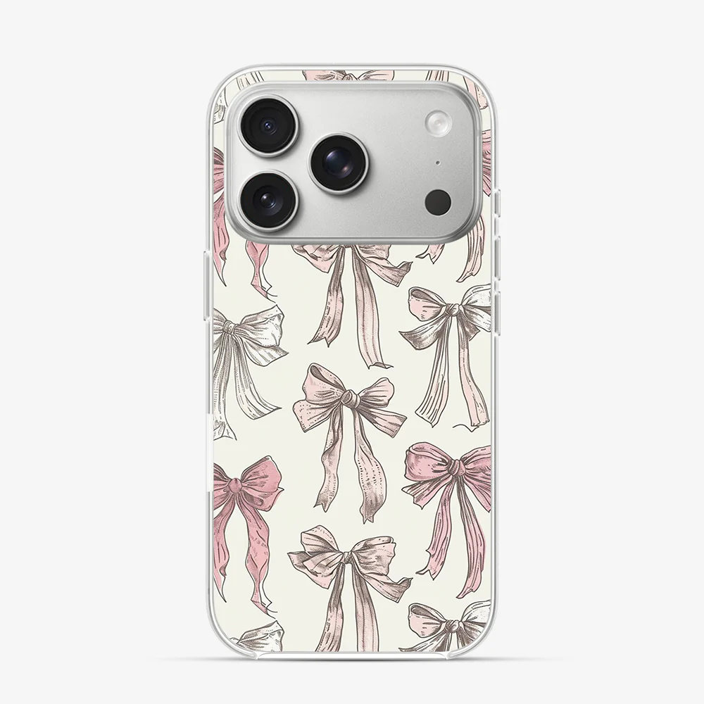 Coquette Tall Bow iPhone 17 Pro Case - Image 2