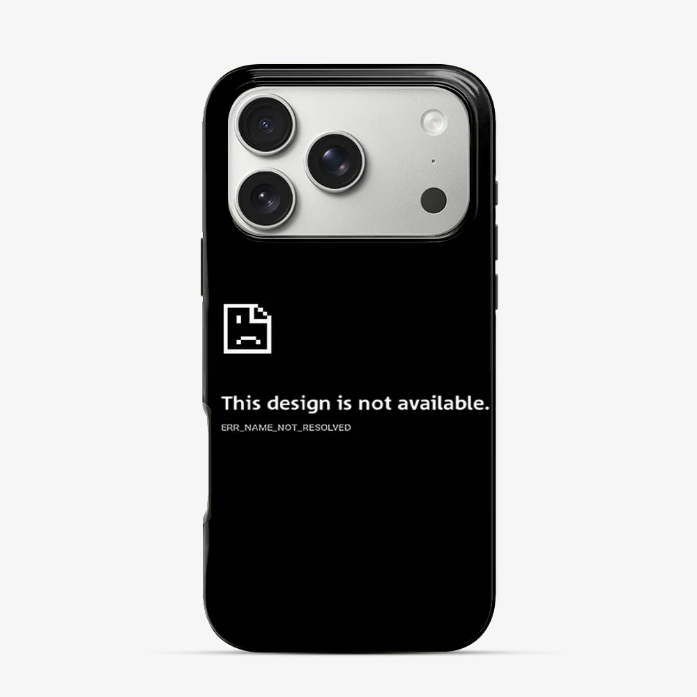 Design Not Found iPhone 17 Pro Case