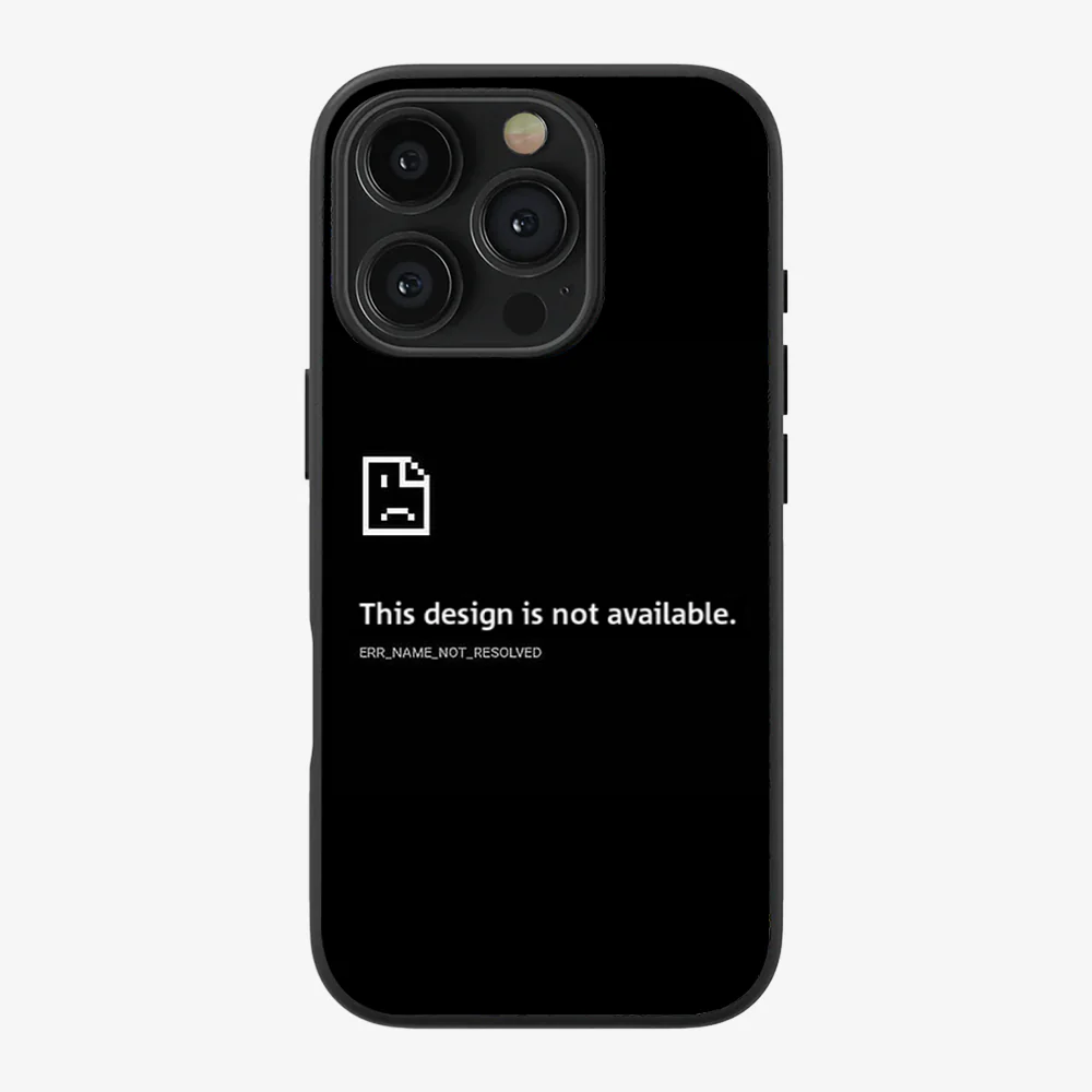 Design Not Found Phone Case
