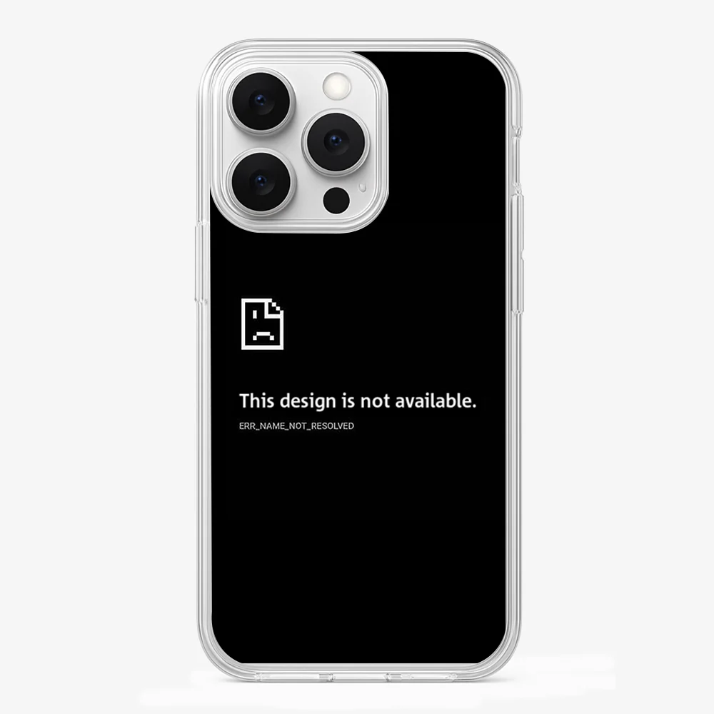 Design Not Found Phone Case - Image 2