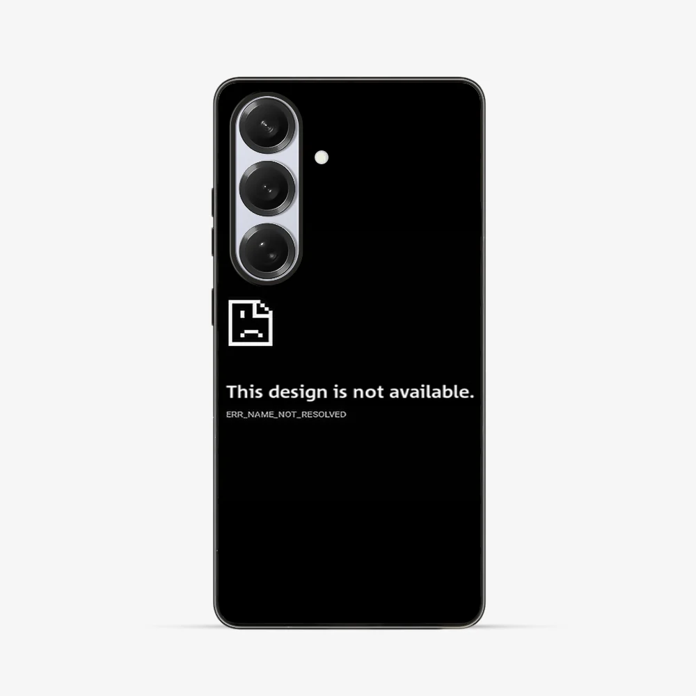 Design Not Found Samsung Phone Case