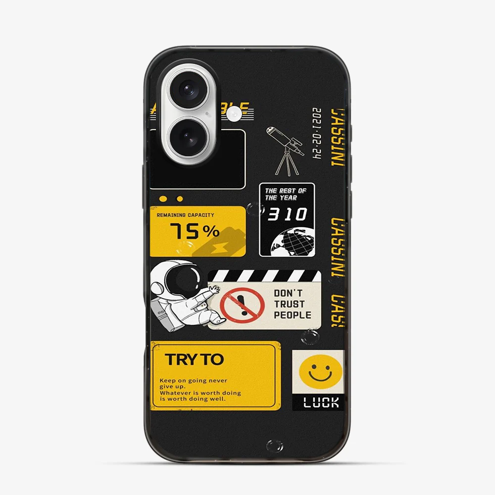 Don't Trust People iPhone 16 Case - Image 3