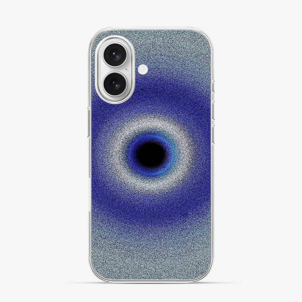 Evil Eye Pixelated iPhone 16 Case - Image 2