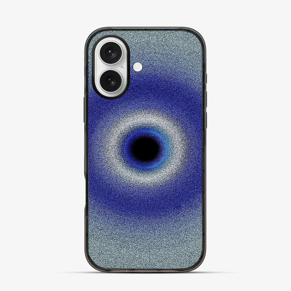 Evil Eye Pixelated iPhone 16 Case - Image 3