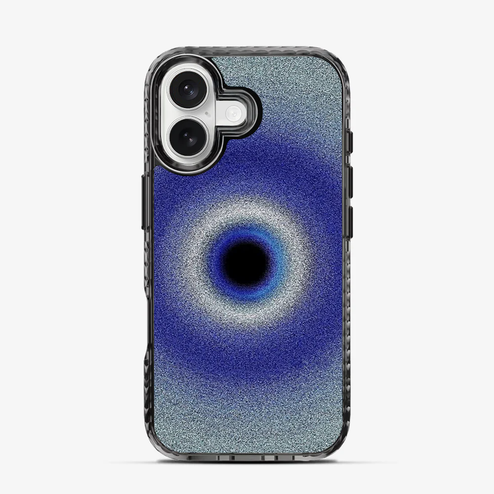 Evil Eye Pixelated iPhone 16 Case - Image 4