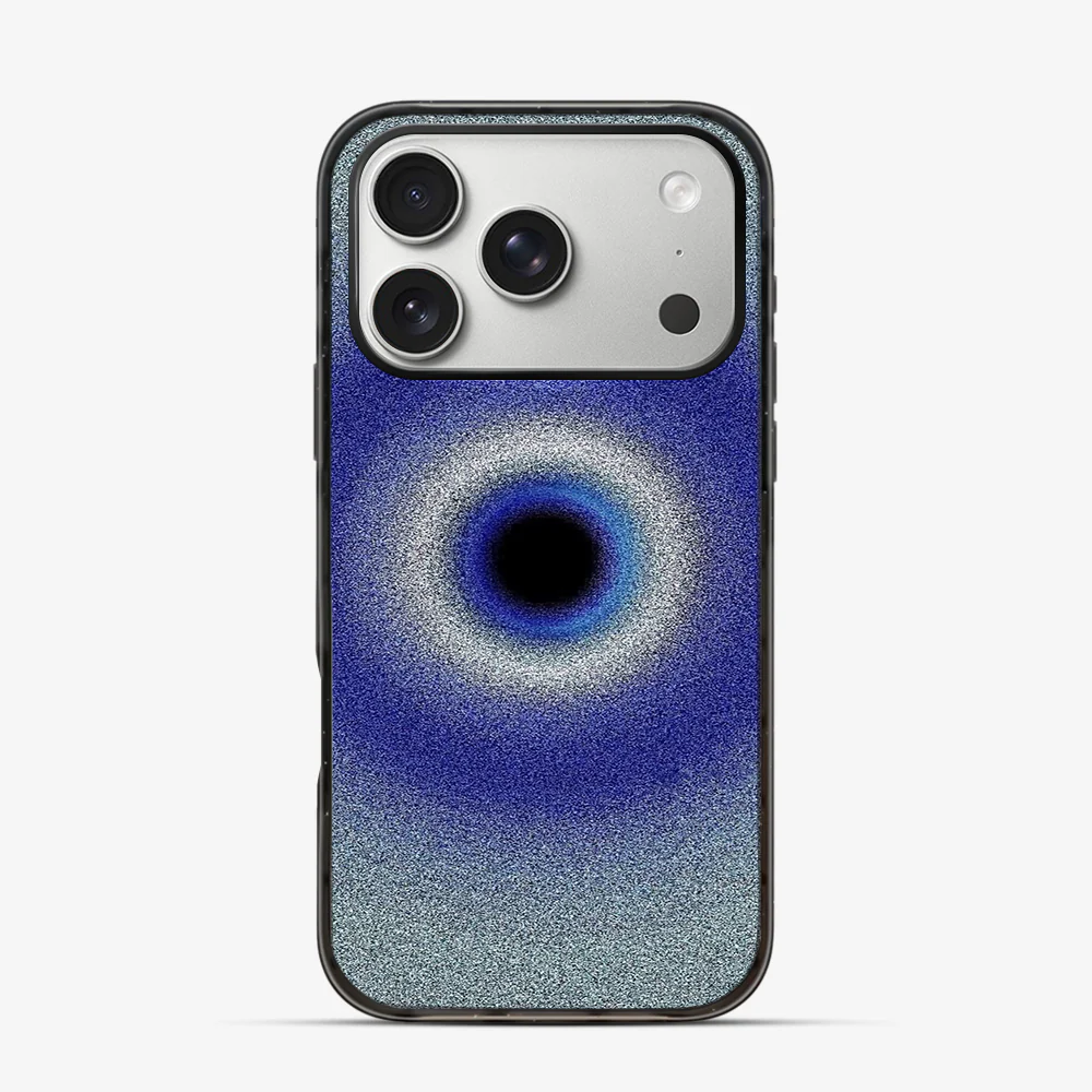Evil Eye Pixelated iPhone 17 Pro Max Case - Image 3