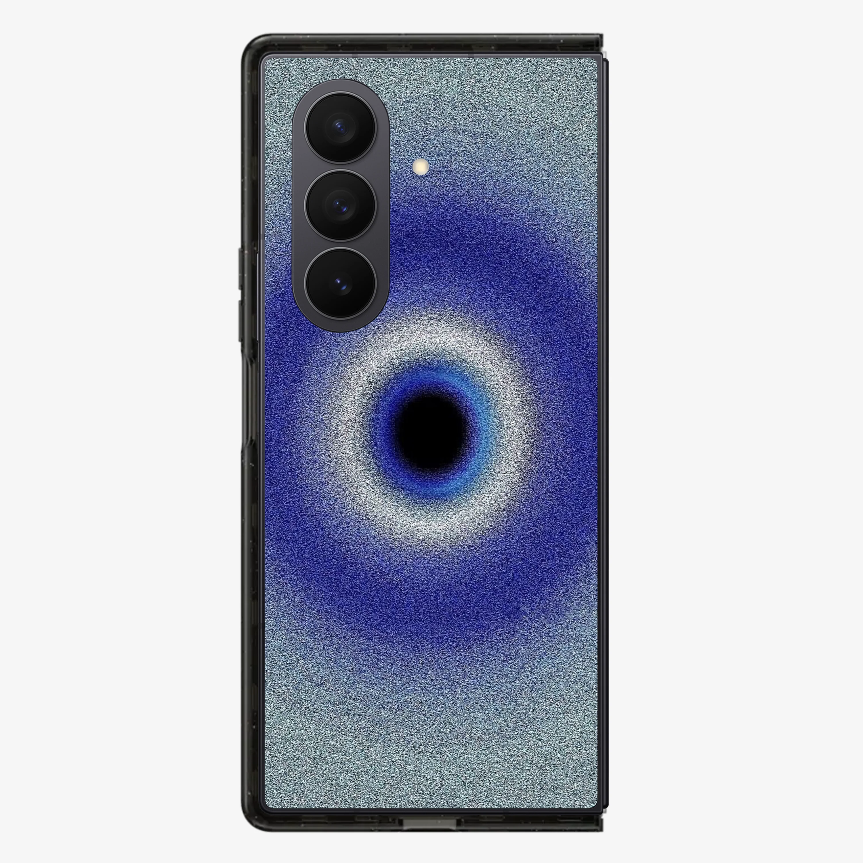 Evil Eye Pixelated Samsung Z Fold Phone Case - Image 2