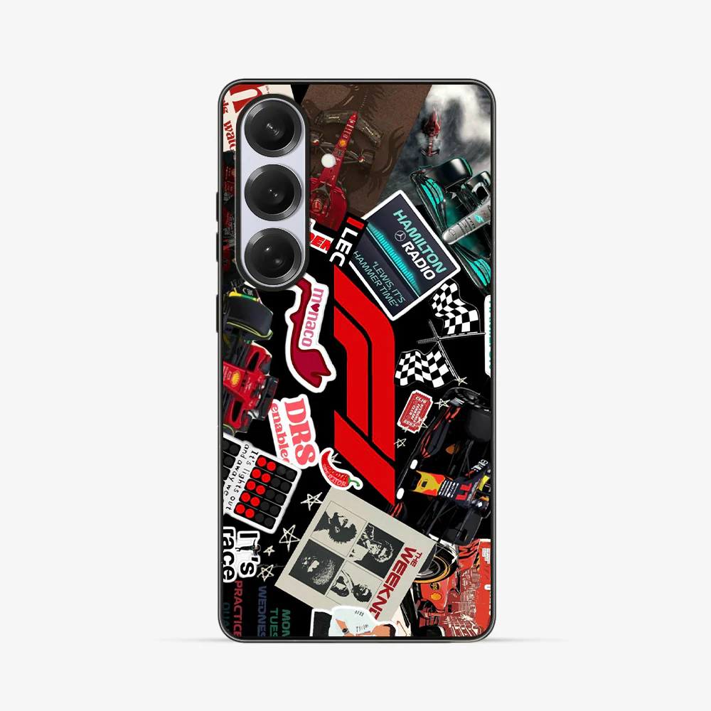 F1 X Weeknd Samsung Phone Case