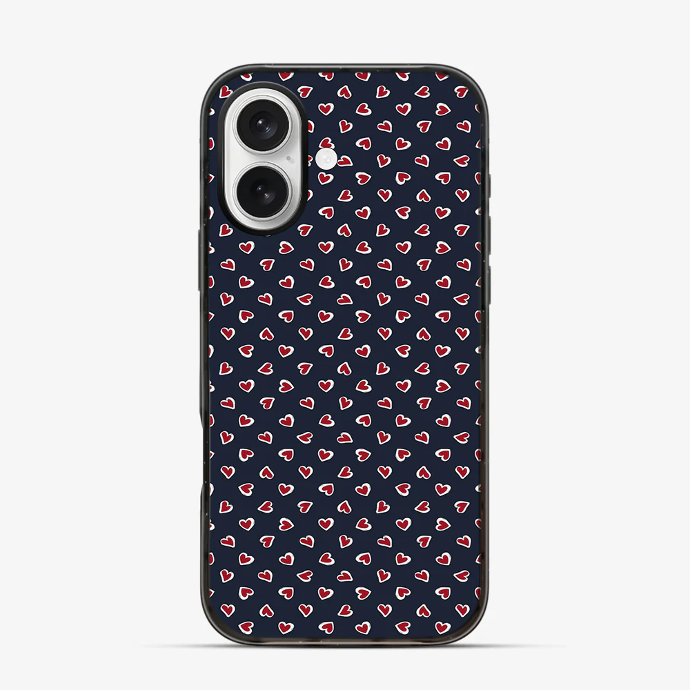 Falling Hearts | One iPhone 16 Case - Image 3