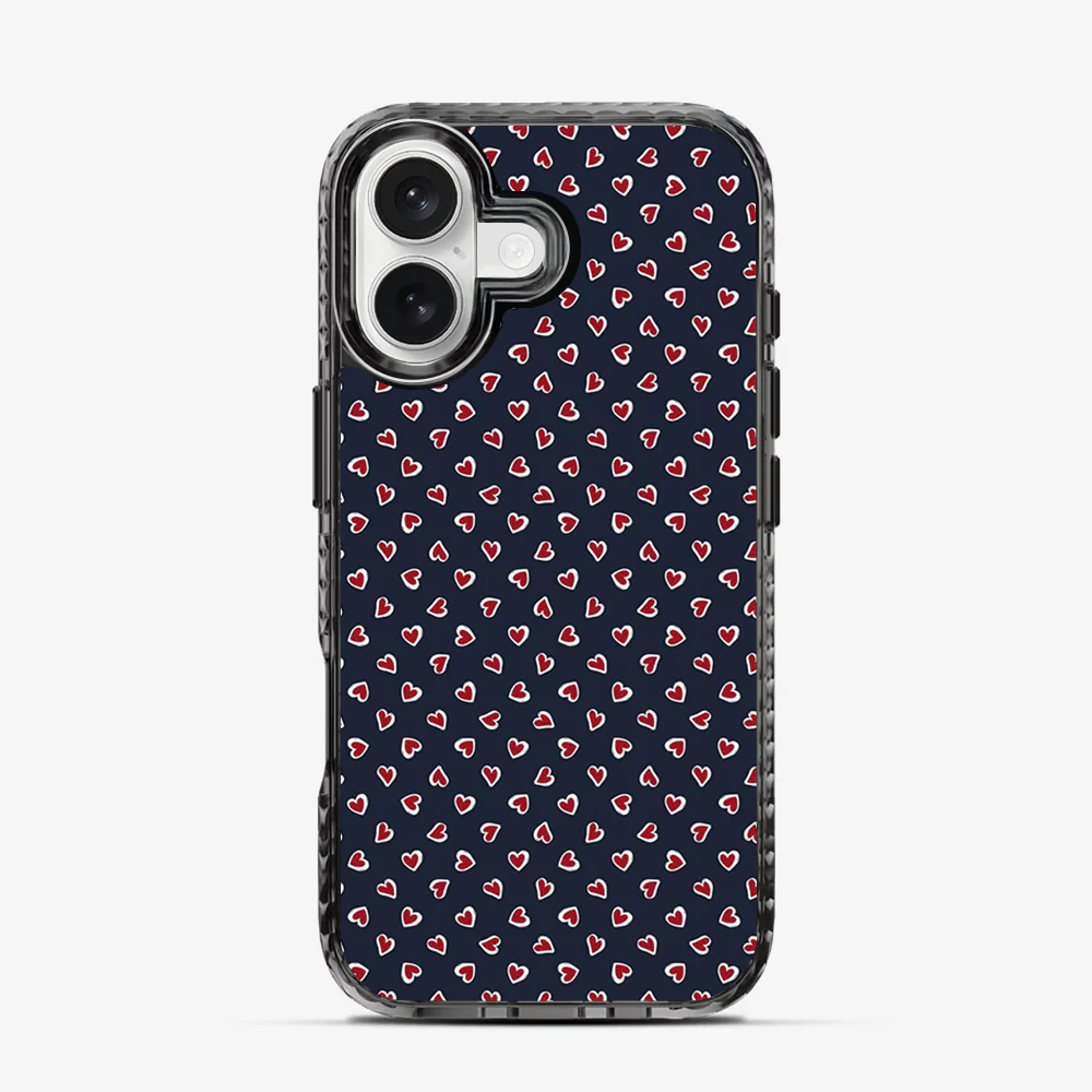 Falling Hearts | One iPhone 16 Case - Image 4
