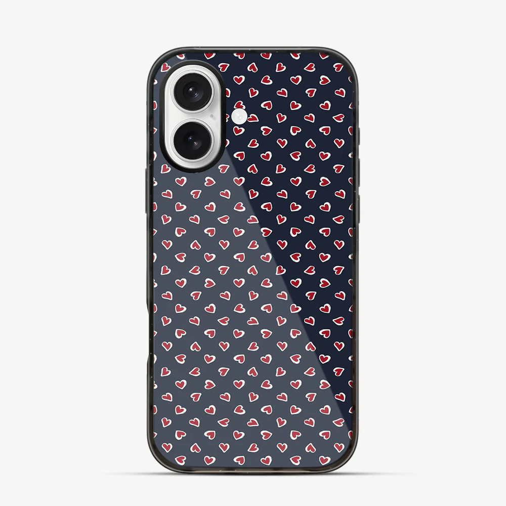 Falling Hearts | One iPhone 16 Case - Image 5
