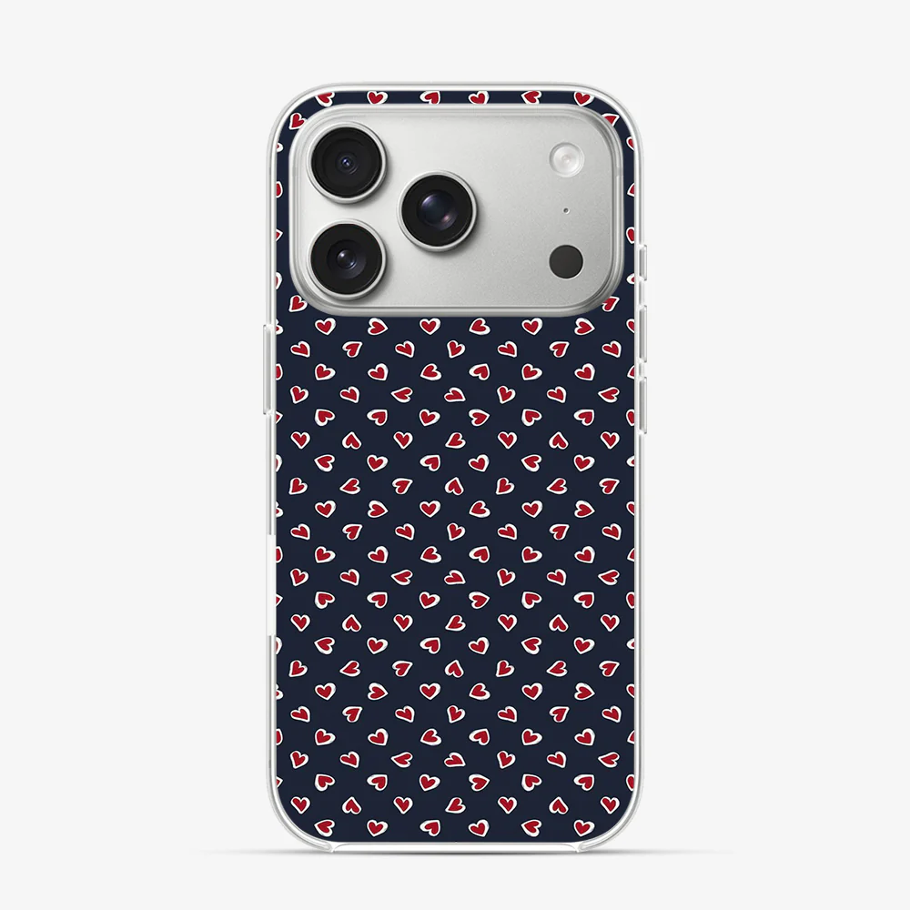 Falling Hearts | One iPhone 17 Pro Case - Image 2