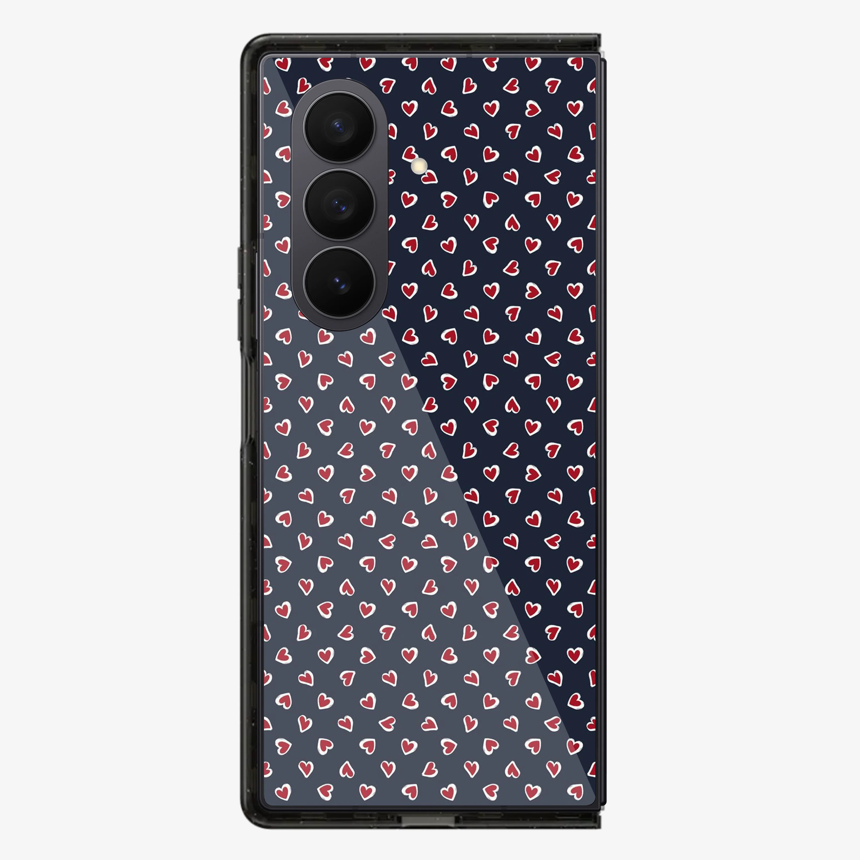 Falling Hearts | One Samsung Z Fold Phone Case - Image 3