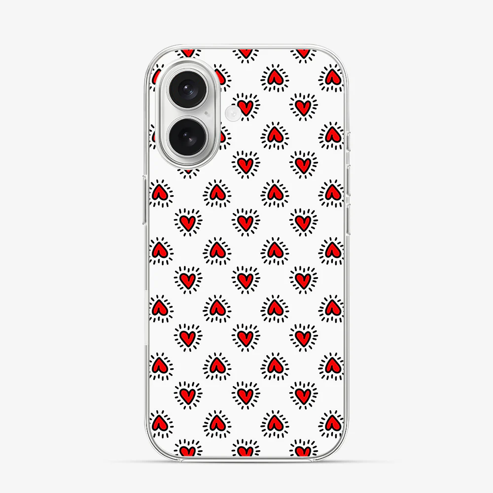 Falling Hearts | Two iPhone 17 Case - Image 2