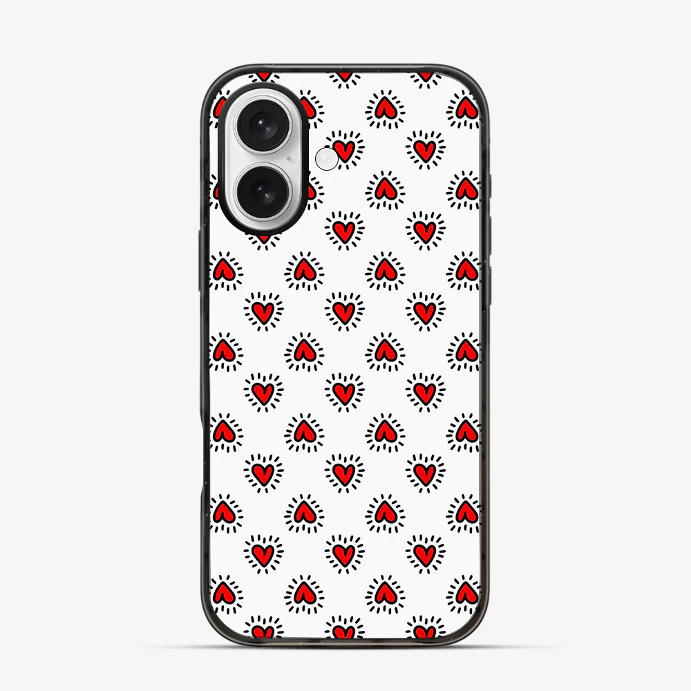 Falling Hearts | Two iPhone 17 Case - Image 3