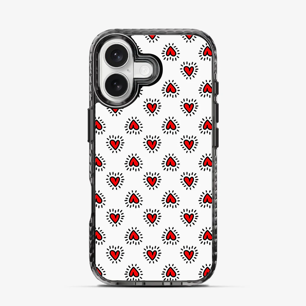 Falling Hearts | Two iPhone 17 Case - Image 4