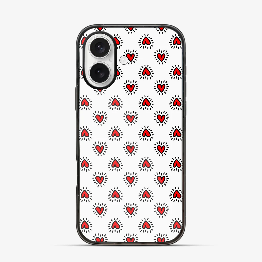 Falling Hearts | Two iPhone 17 Case - Image 5