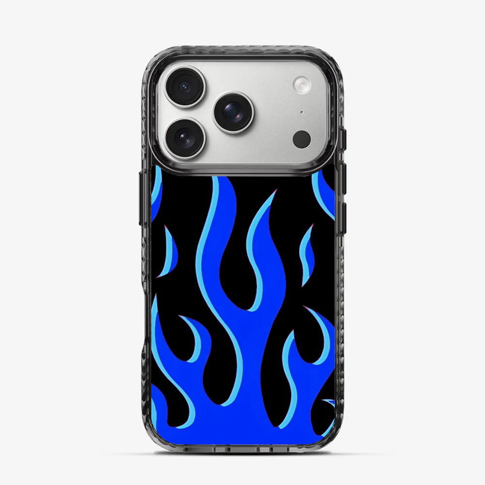 Flame | Blue iPhone 17 Pro Case - Image 4