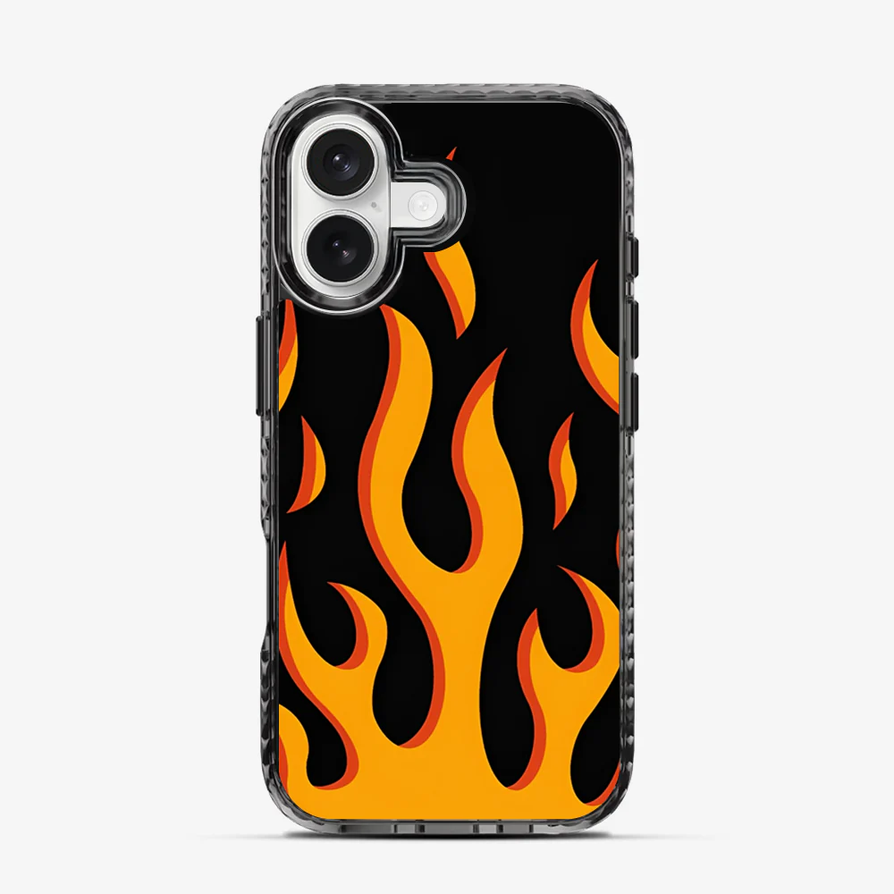 Flame | Orange iPhone 17 Case - Image 4