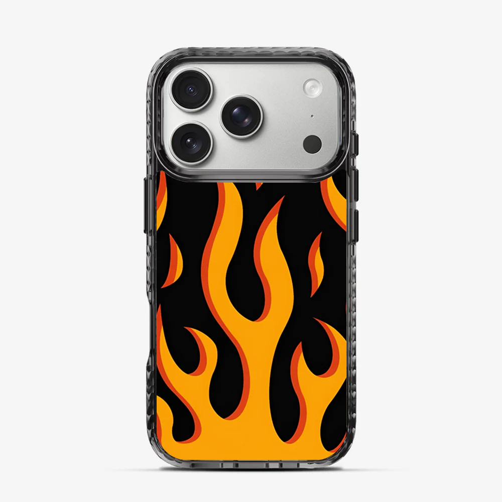 Flame | Orange iPhone 17 Pro Case - Image 4