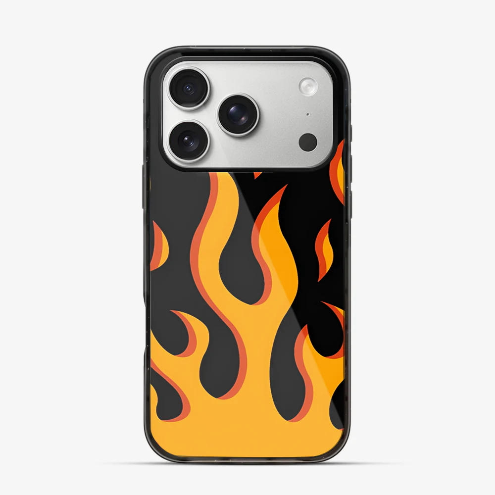 Flame | Orange iPhone 17 Pro Max Case - Image 5