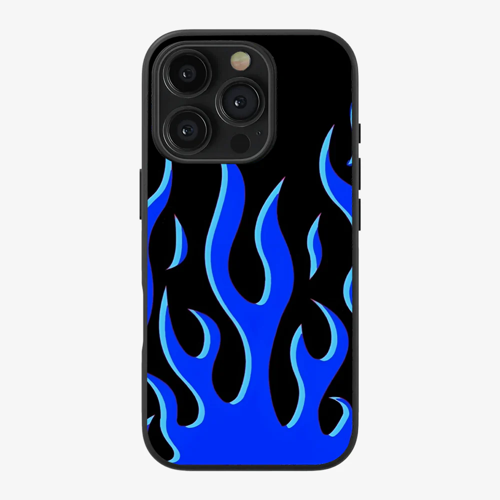 Flame Phone Case | Blue