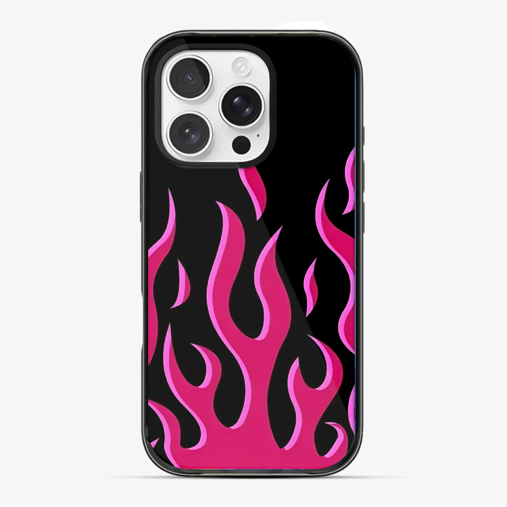 Flame Phone Case | Pink - Image 4