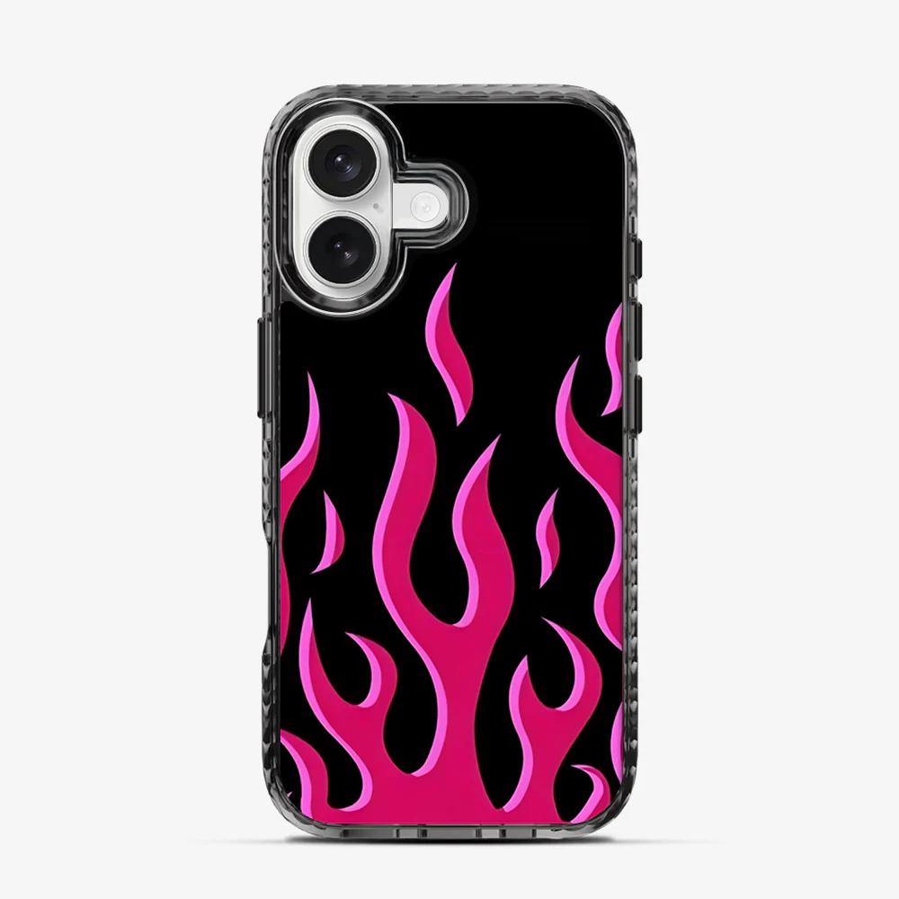 Flame | Pink iPhone 17 Case - Image 4