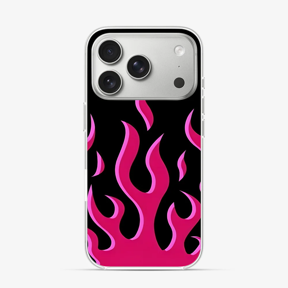 Flame | Pink iPhone 17 Pro Max Case - Image 2