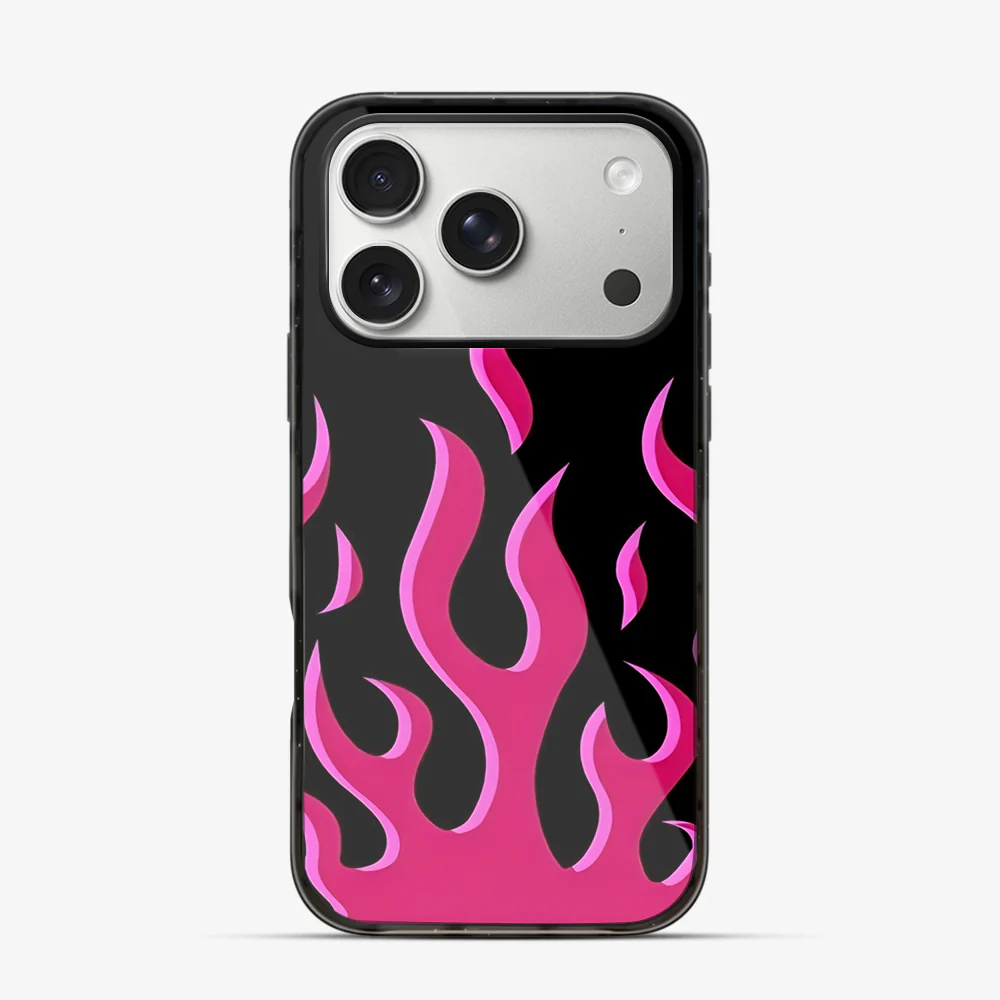 Flame | Pink iPhone 17 Pro Max Case - Image 5