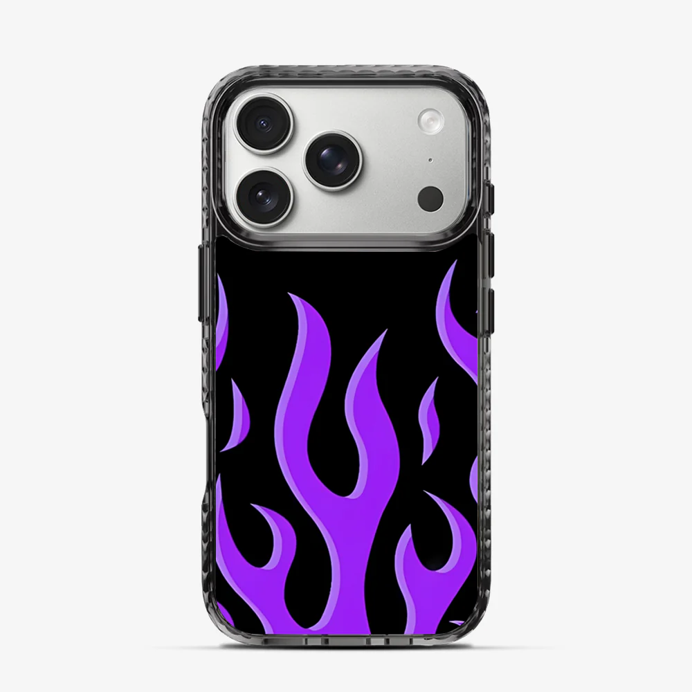Flame | Purple iPhone 17 Pro Max Case - Image 4