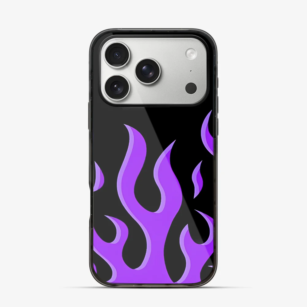 Flame | Purple iPhone 17 Pro Max Case - Image 5