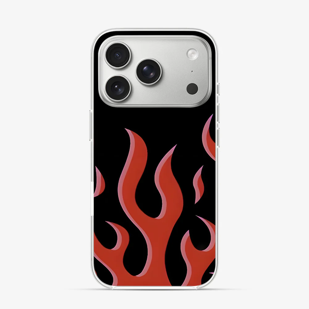 Flame | Red iPhone 17 Pro Max Case - Image 2