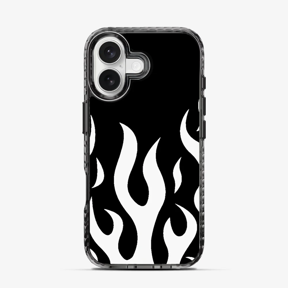 Flame | White iPhone 16 Case - Image 4