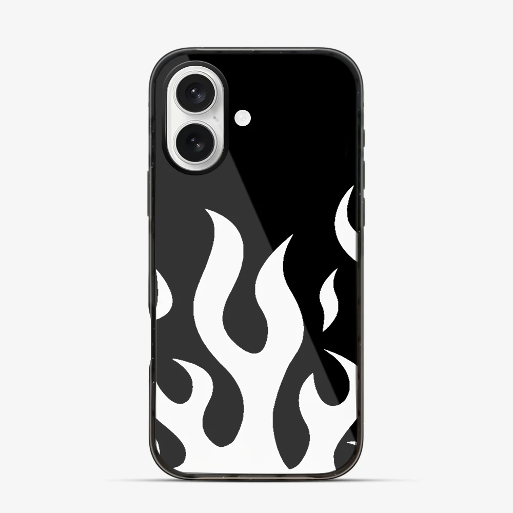 Flame | White iPhone 16 Case - Image 5