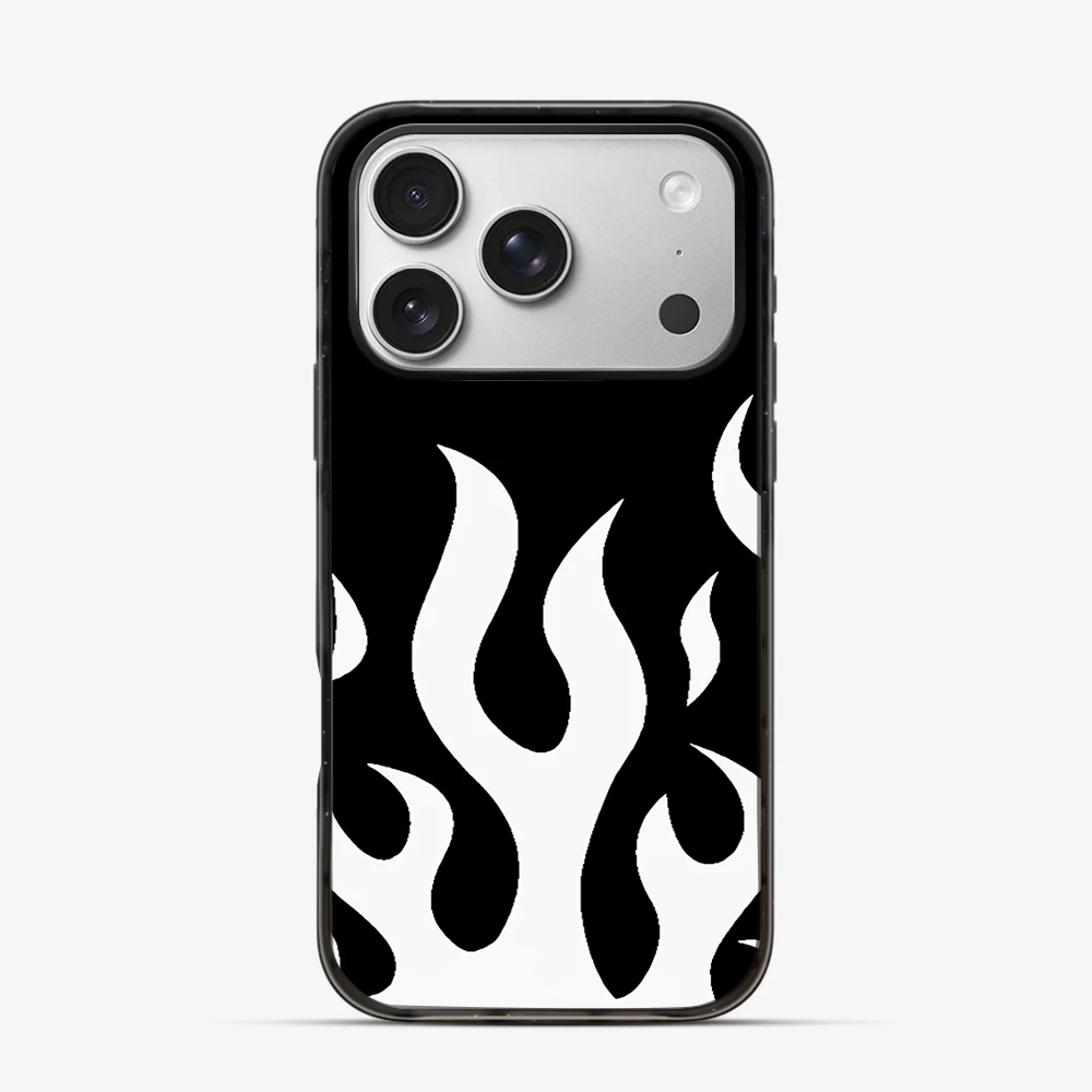 Flame | White iPhone 17 Pro Case - Image 3