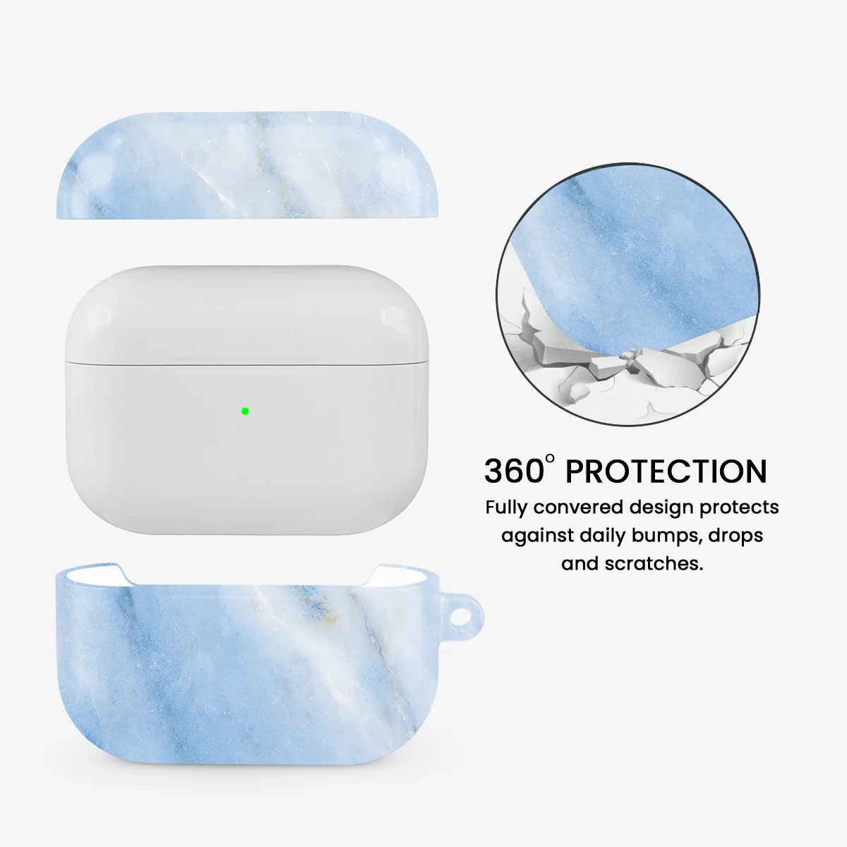 Fluffy Clouds Airpods Case - Image 2
